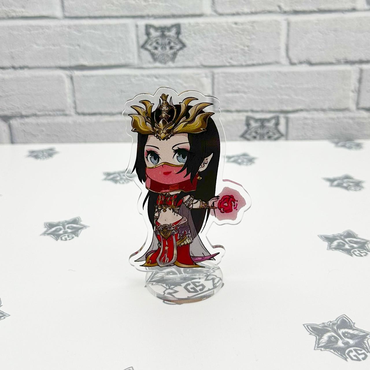 Фигурка коллекционная акриловая Chibi Аниме Расколотая битвой синева небес Cai Lin 10 см (2219823376)