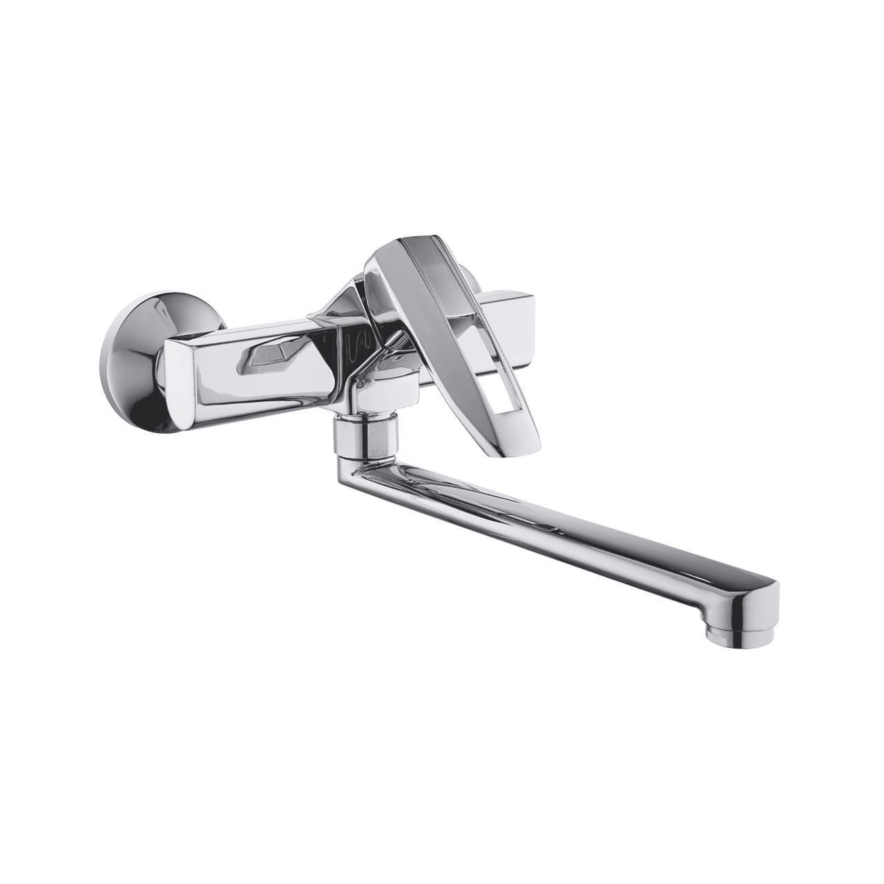 Смеситель настенный кухонный с поворотным изливом WAL GMT8-A133