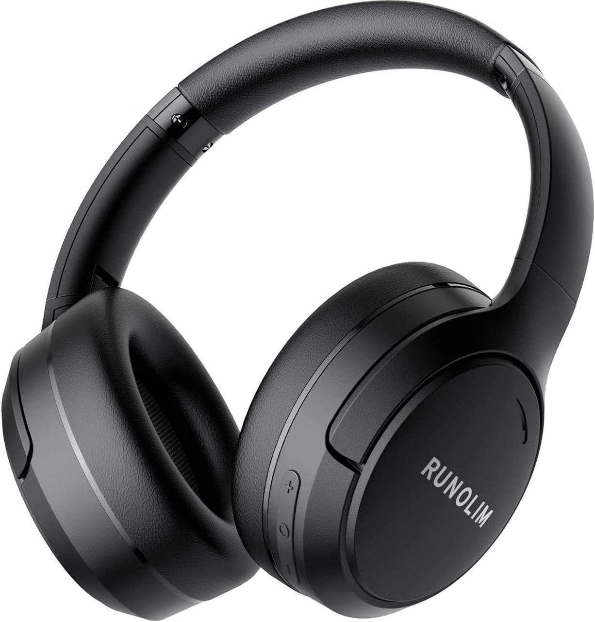 Наушники RUNOLIM складные Hybrid ANC/HiFi Deep Bass Black