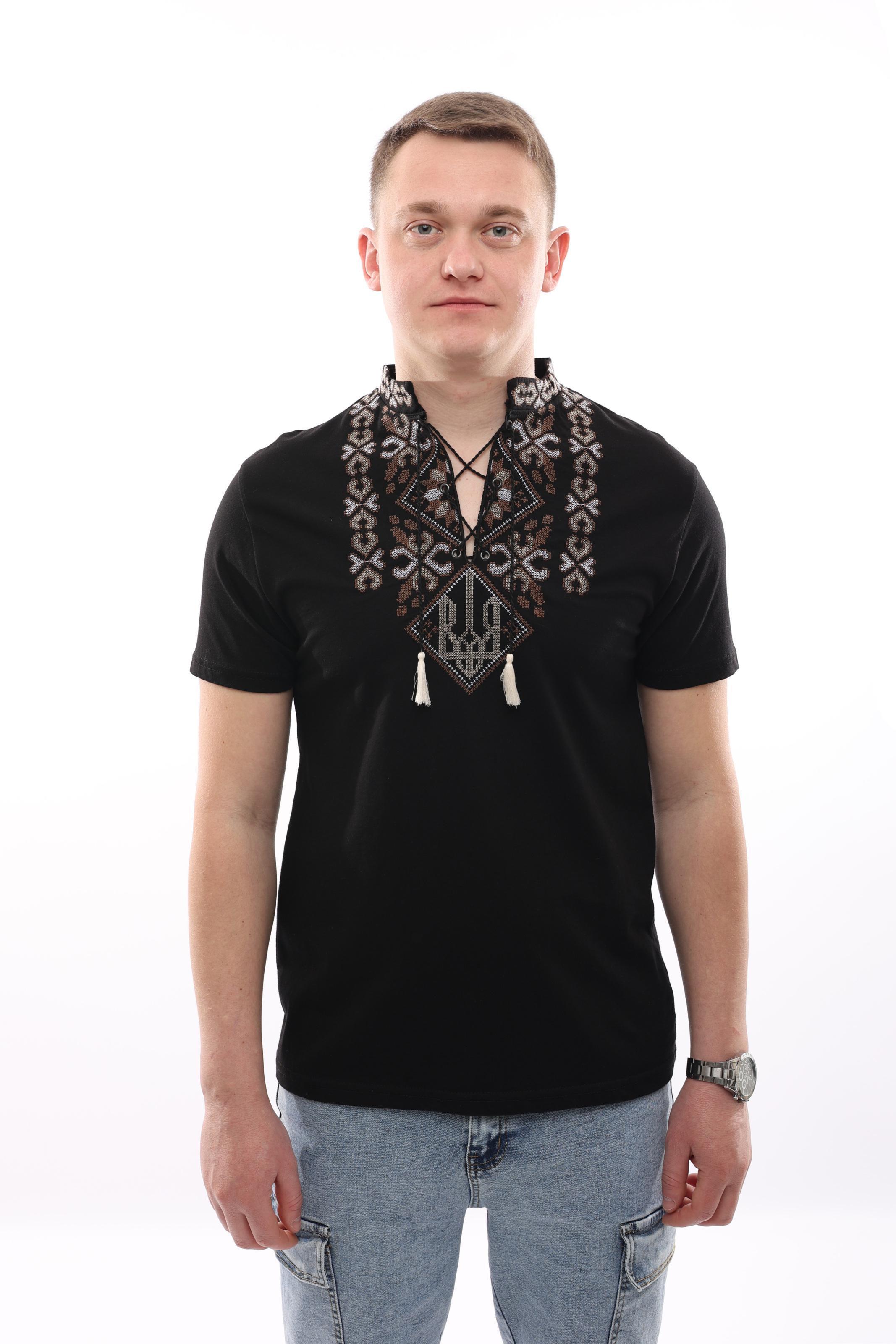 Футболка мужская LEXSINA XXL Черный (277798-XXL)
