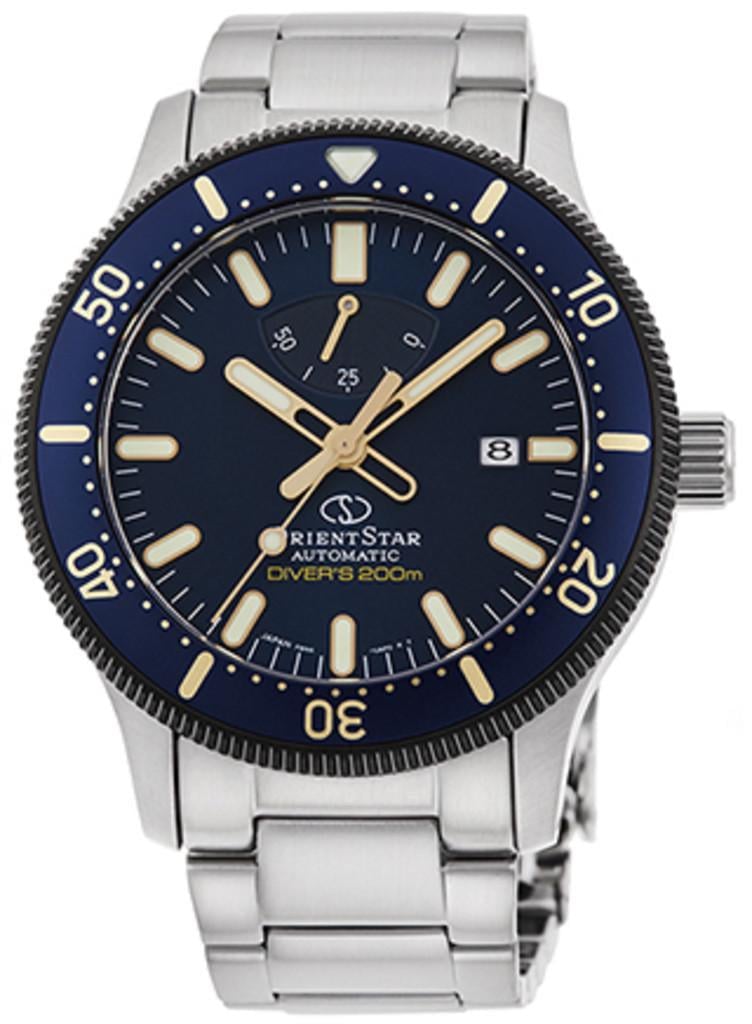 Наручные часы мужские Orient Star RE-AU0304L00B со стальным корпусом/сапфировым стеклом WR 200 м Синий (3124788943) Наручные часы мужские Orient Star RE-AU0304L00B со стальным корпусом/сапфировым стеклом WR 200 м Синий (3124788943)