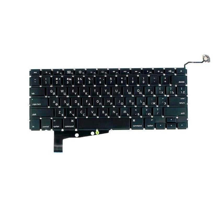 Клавиатура для ноутбука Apple MacBook Pro A1286 2011/2012 года с подсветкой Black