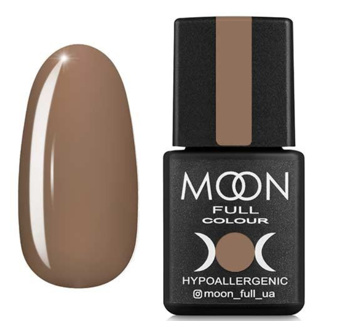 Гель-лак Moon Full Сolor Hypoallergenic Gel Рolish 8 мл №212 Лесной орех