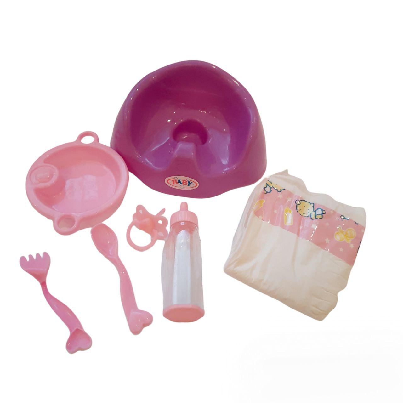 Набор аксессуаров для куклы Baby Born Розовый (8724)
