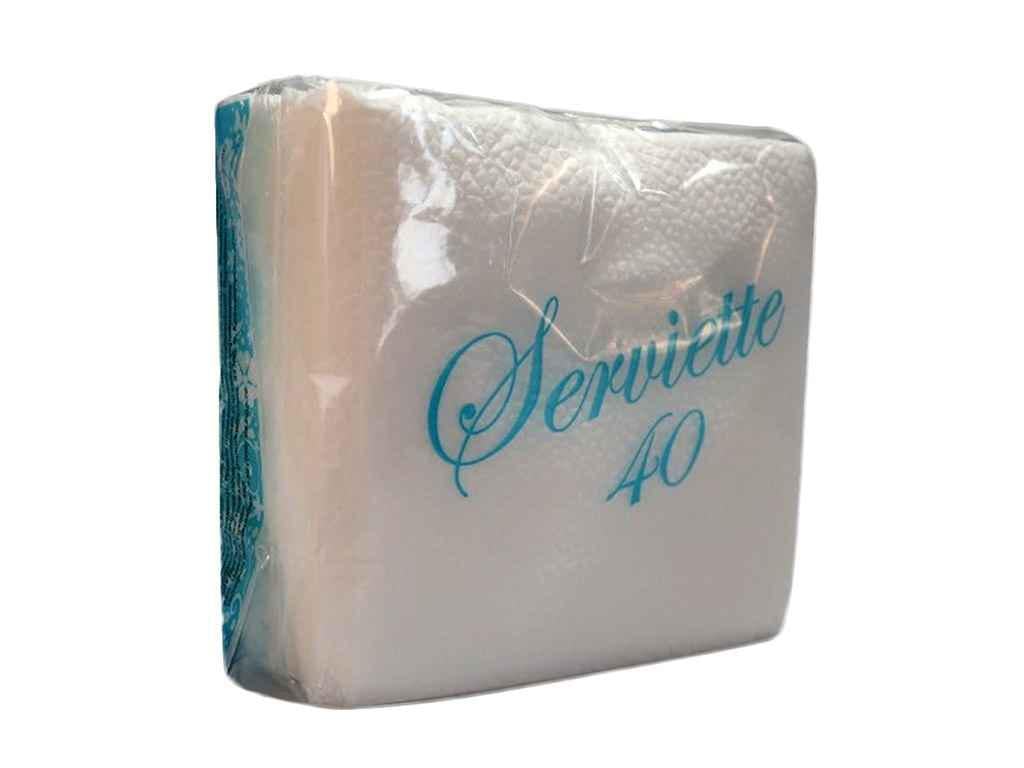 Серветки паперові Богданова 1 шар 40 шт. Білий