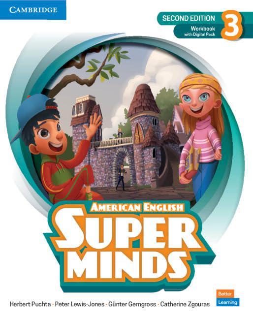 Рабочая тетрадь Super Minds Second Edition 3 Workbook with Digital Pack