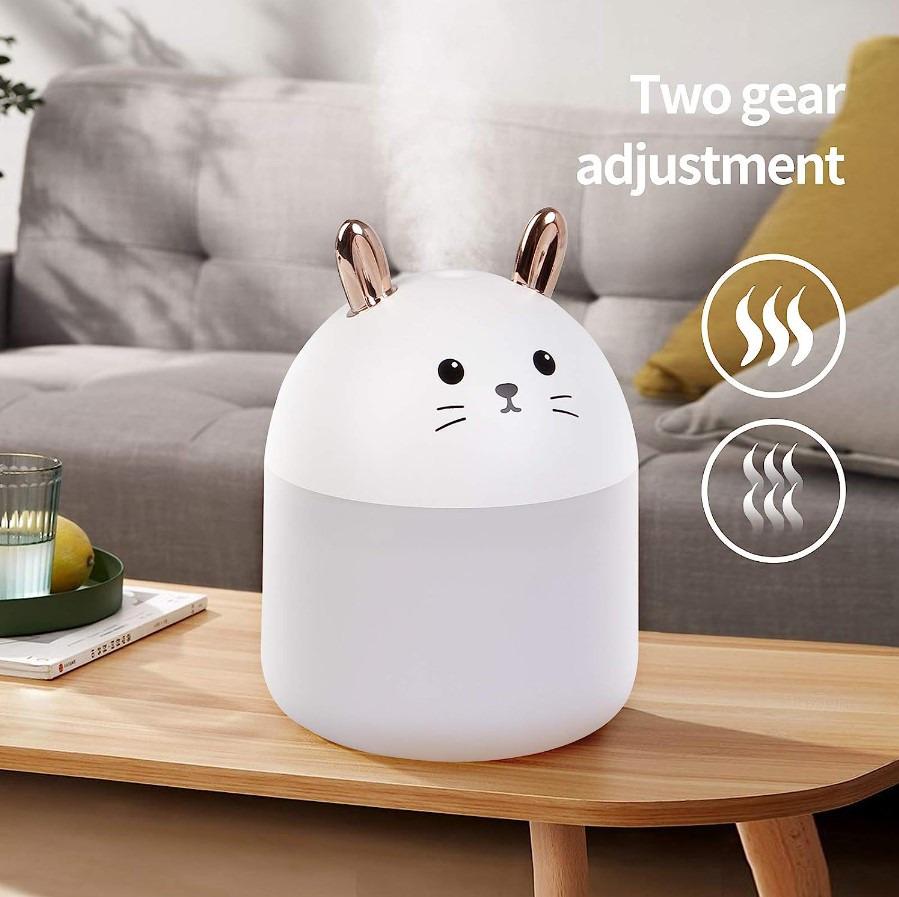 Зволожувач повітря ультразвуковий Humidifiers Rabbit Білий (4422) - фото 6