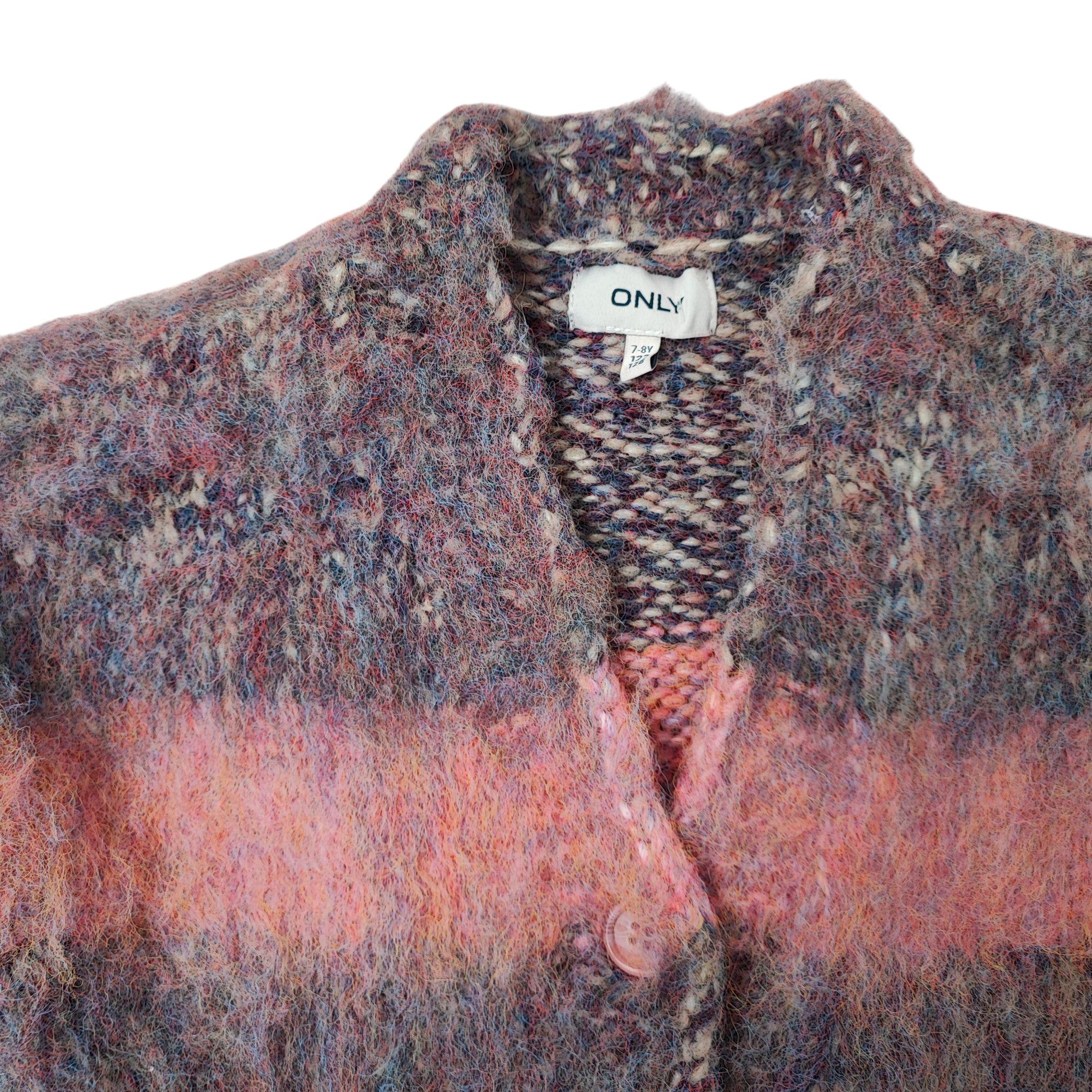 Кардиган для дівчинки ONLY 122-128 см Рожевий (250313028) - фото 2 Кардиган для дівчинки ONLY 122-128 см Рожевий (250313028) - фото 2