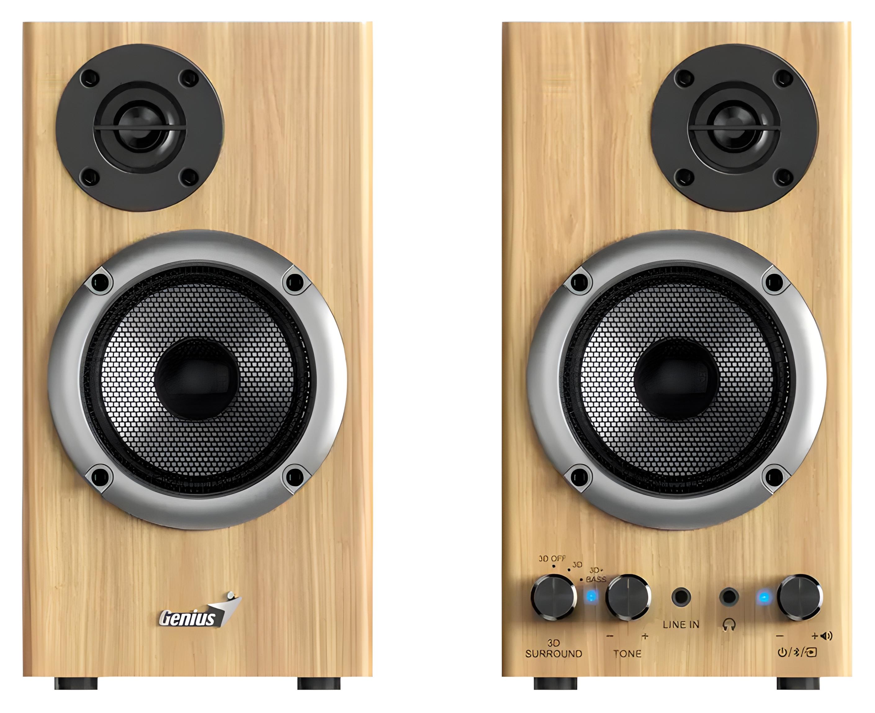 Акустика Genius SP-HF520BT Світле дерево (UG-31730054403)