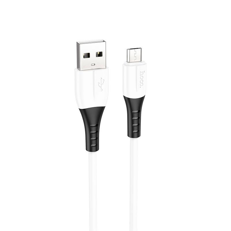 Кабель Hoco Micro USB Silicone X82 1 м White (11878867) Кабель Hoco Micro USB Silicone X82 1 м White (11878867)