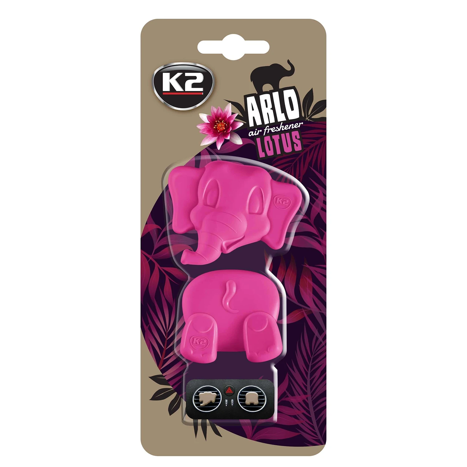 Ароматизатор для салона авто K2 Arlo Лотос 14,5 г (V89LOT)