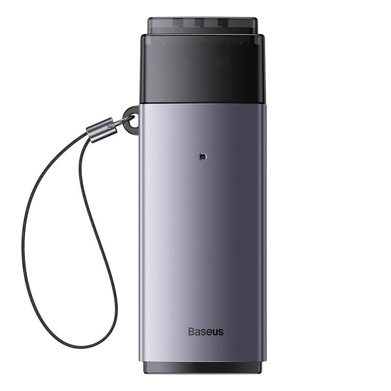 Кардридер BASEUS Lite Series USB-A to SD/TF Card Reader Grey (19616)