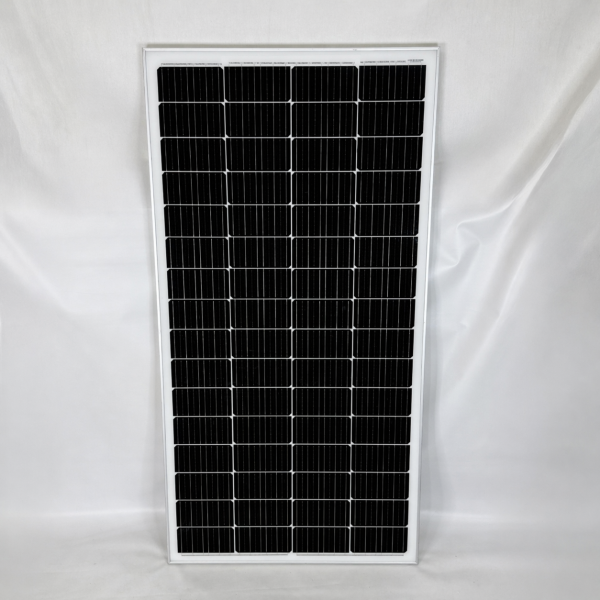 Солнечная монокристаллическая панель с ламинированным стеклом и MC4 разъемами 200Вт (SP-200)