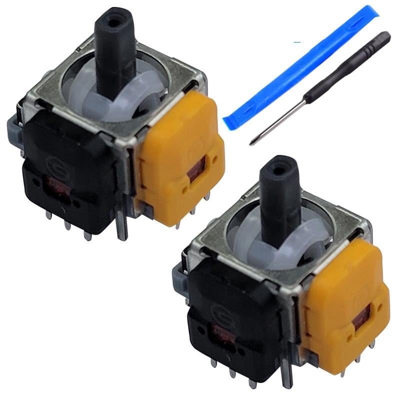 Стики механизмы 3D Dualshock 4 PS4 V2 датчики холла 2 шт./отвертка/лопатка - фото 1 Стики механизмы 3D Dualshock 4 PS4 V2 датчики холла 2 шт./отвертка/лопатка - фото 1