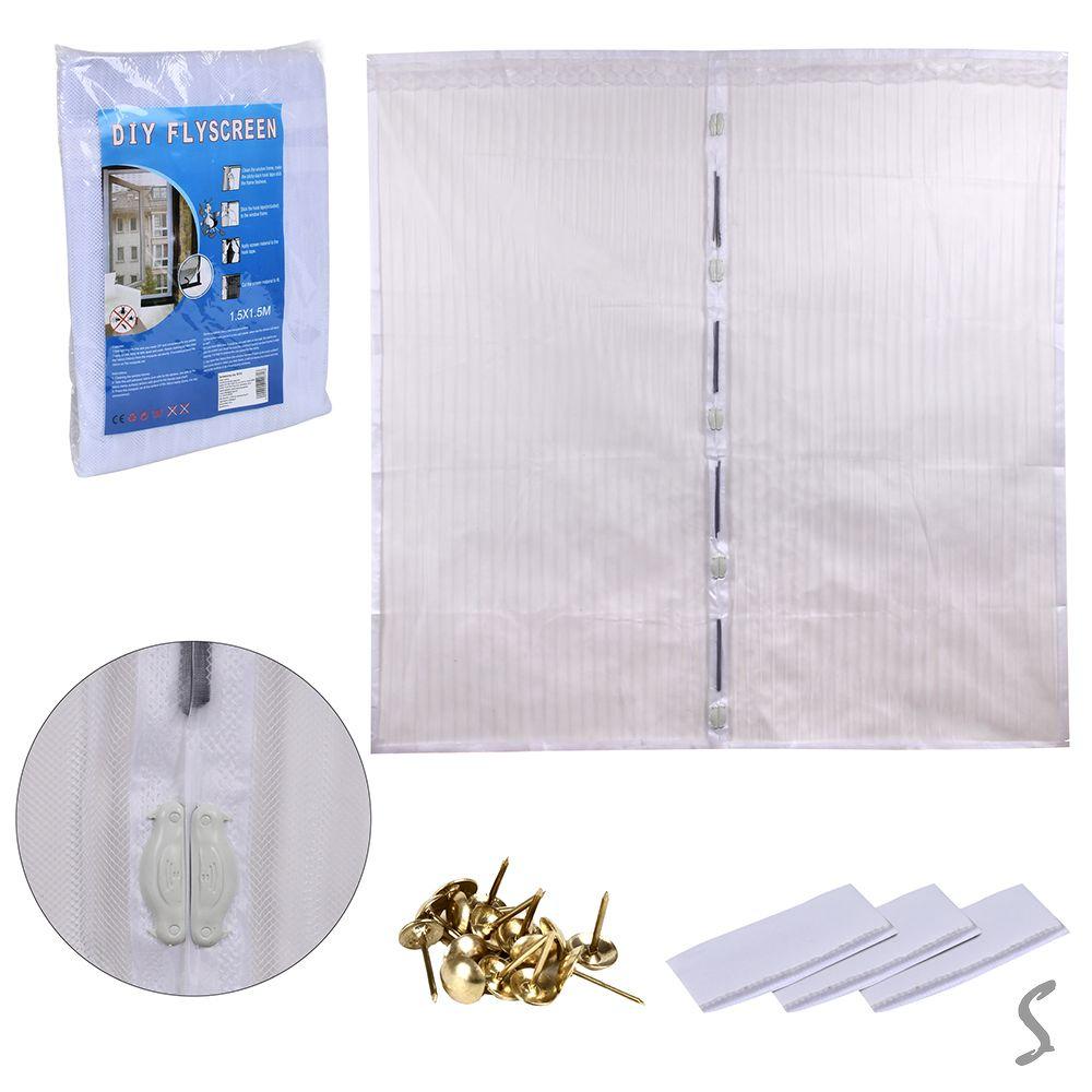 Сітка протимоскітна віконна самоклеюча 1,5х1,5 м (R81910) - фото 2 Сітка протимоскітна віконна самоклеюча 1,5х1,5 м (R81910) - фото 2