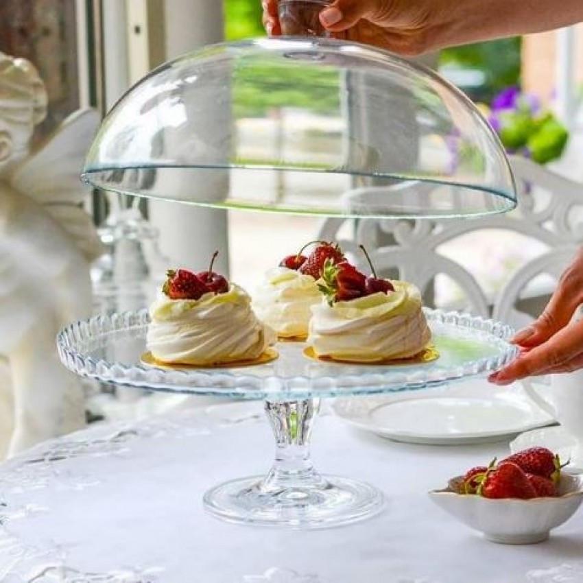 Тортівниця на ніжці d-32 см з кришкою Pasabahce Patisserie 95200-1 PAS (1333159756) - фото 5