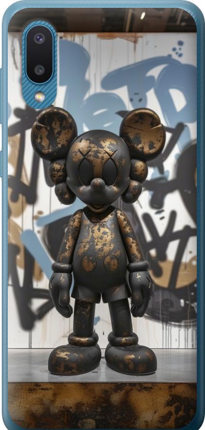 Чехол на Samsung Galaxy A02 A022G Bronze kaws v2 (6098u-2260-42517)