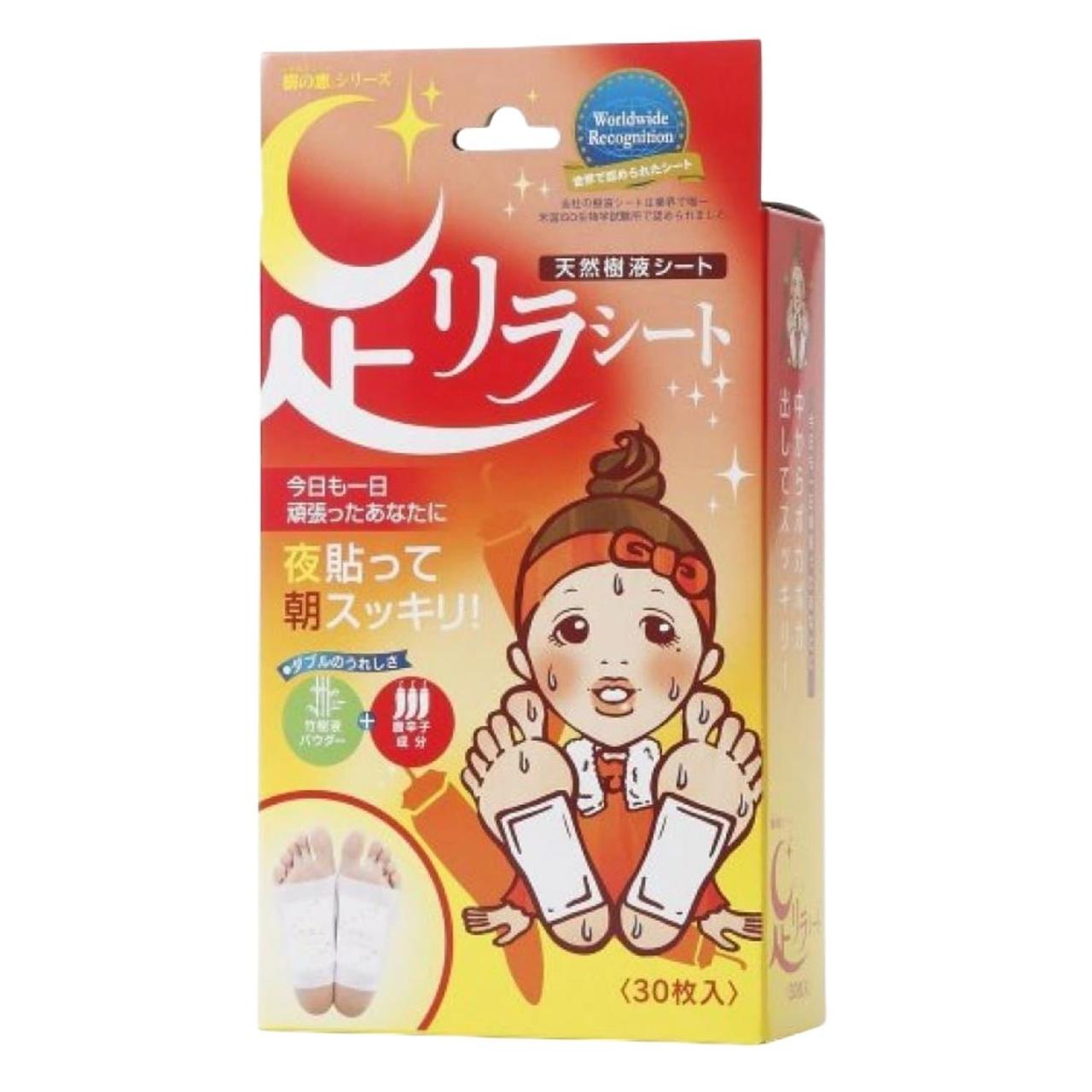 Плкстир-детокс 50 Megumi для ніг Sheet Chili Pepper 30 шт.