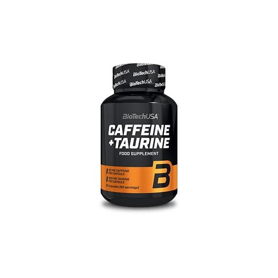 Энергетик BioTechUSA Caffeine&Taurine 60 капсул - фото 1