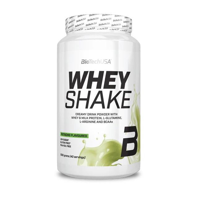 Протеин сывороточный BioTech Whey Shake 1 кг Фисташка
