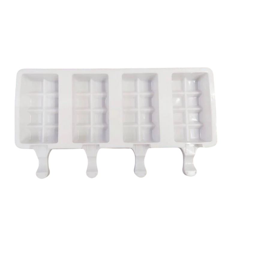 Форма для мороженого эскимо SNS Шоколадная силиконовая 25,9x14,7x2,5 см (1378775169)