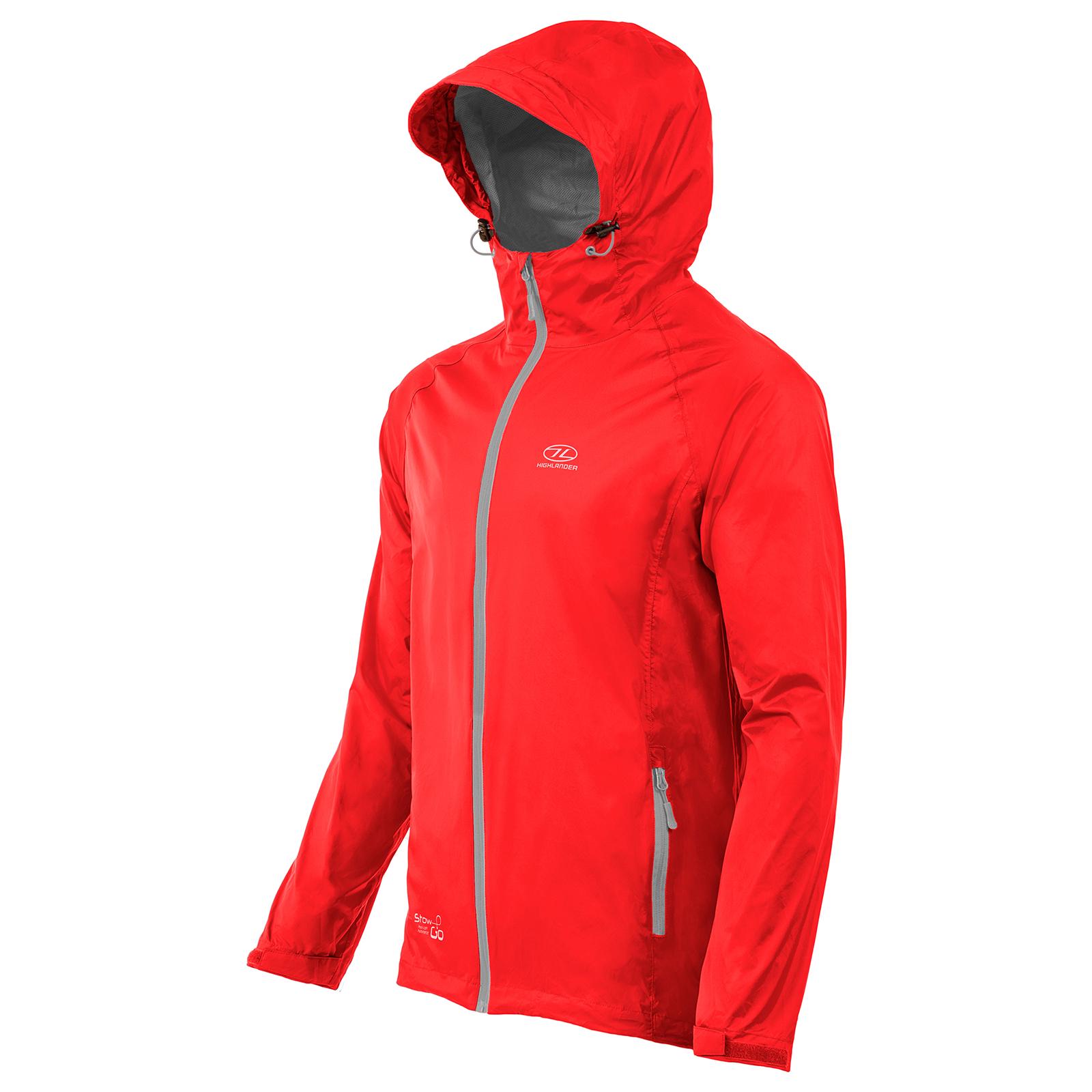 Ветровка Highlander Stow&Go L Red