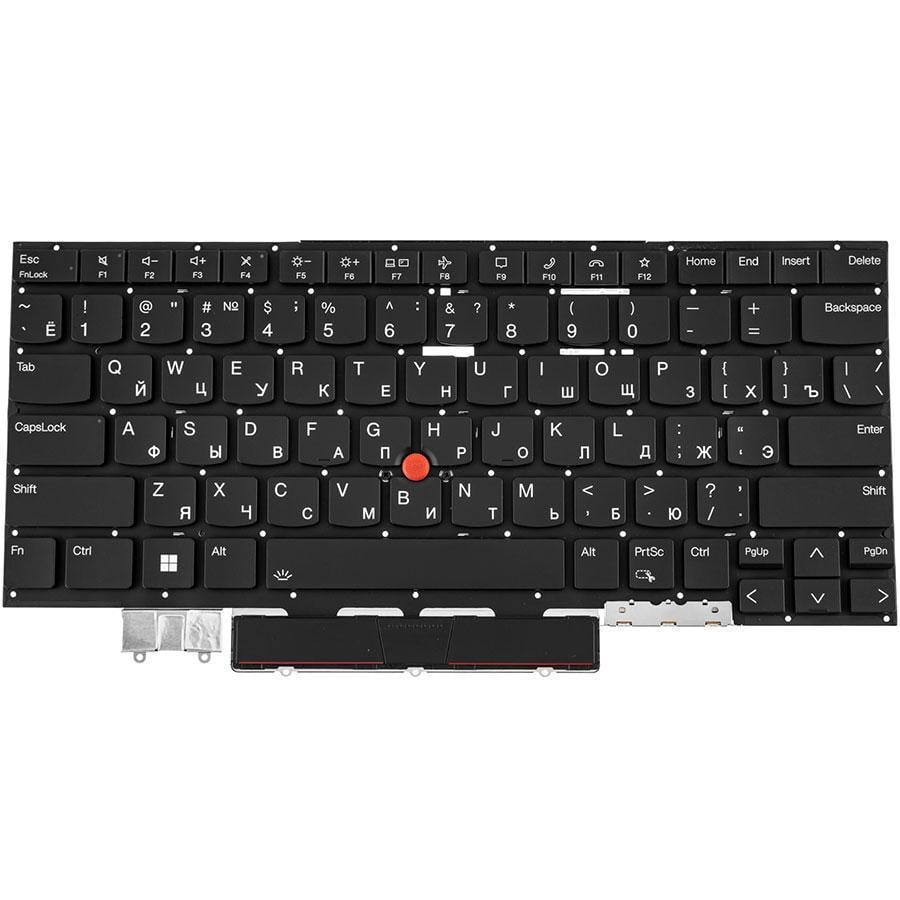 Клавиатура для ноутбука Lenovo ThinkPad X1 Carbon 11th Gen без фрейма/подсветка клавиш Черный (183341)