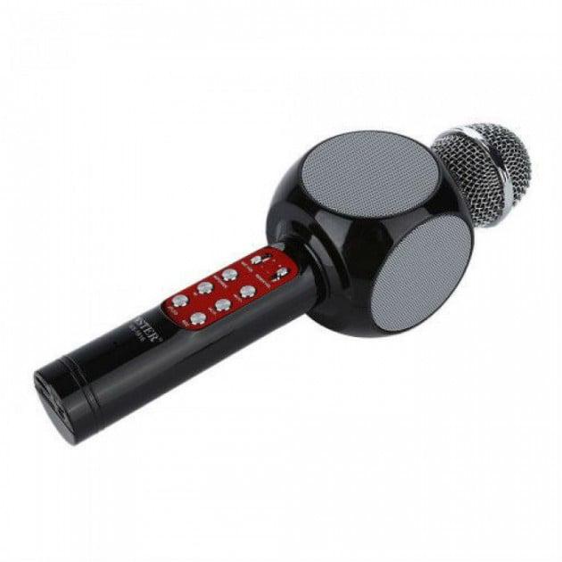 Bluetooth Микрофон беспроводной караоке Wster WS-1816 Черный