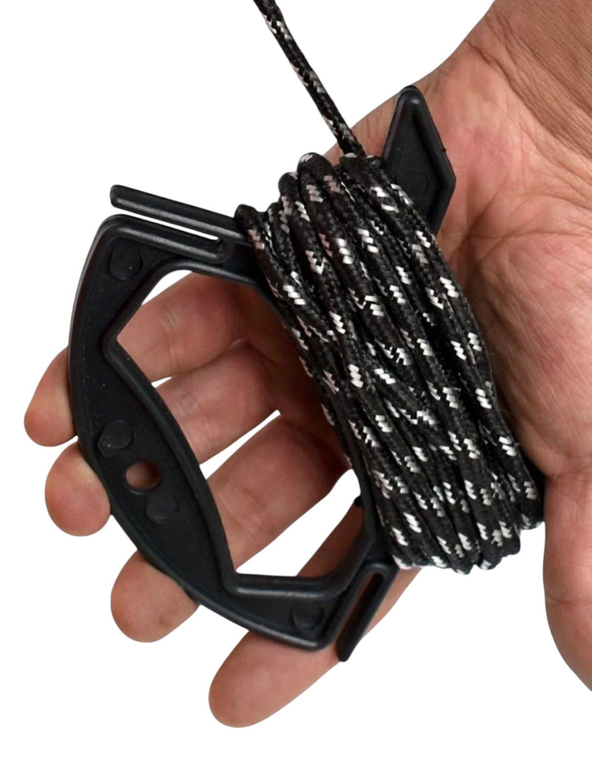 Мотовило для мотузки 13 см Чорний - фото 2 Мотовило для мотузки 13 см Чорний - фото 2