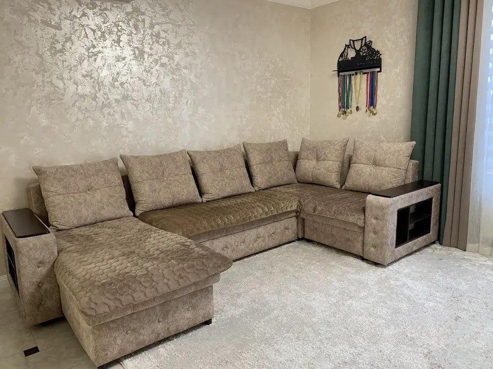 Дивандек 90х210/90х160 см 2 шт. Капучино (Д-am-divandek-0010)