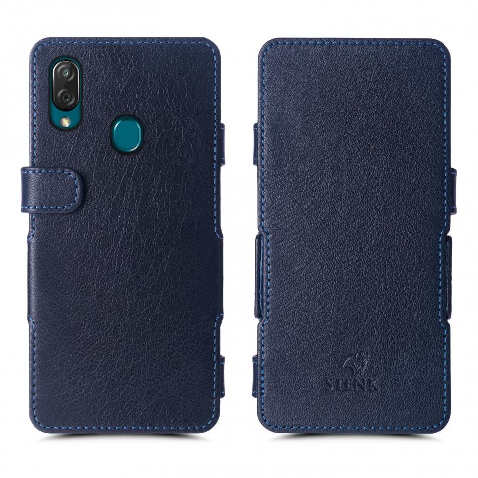 Чехол книжка Stenk Prime для ZTE Blade V10 Vita Синий (63609)