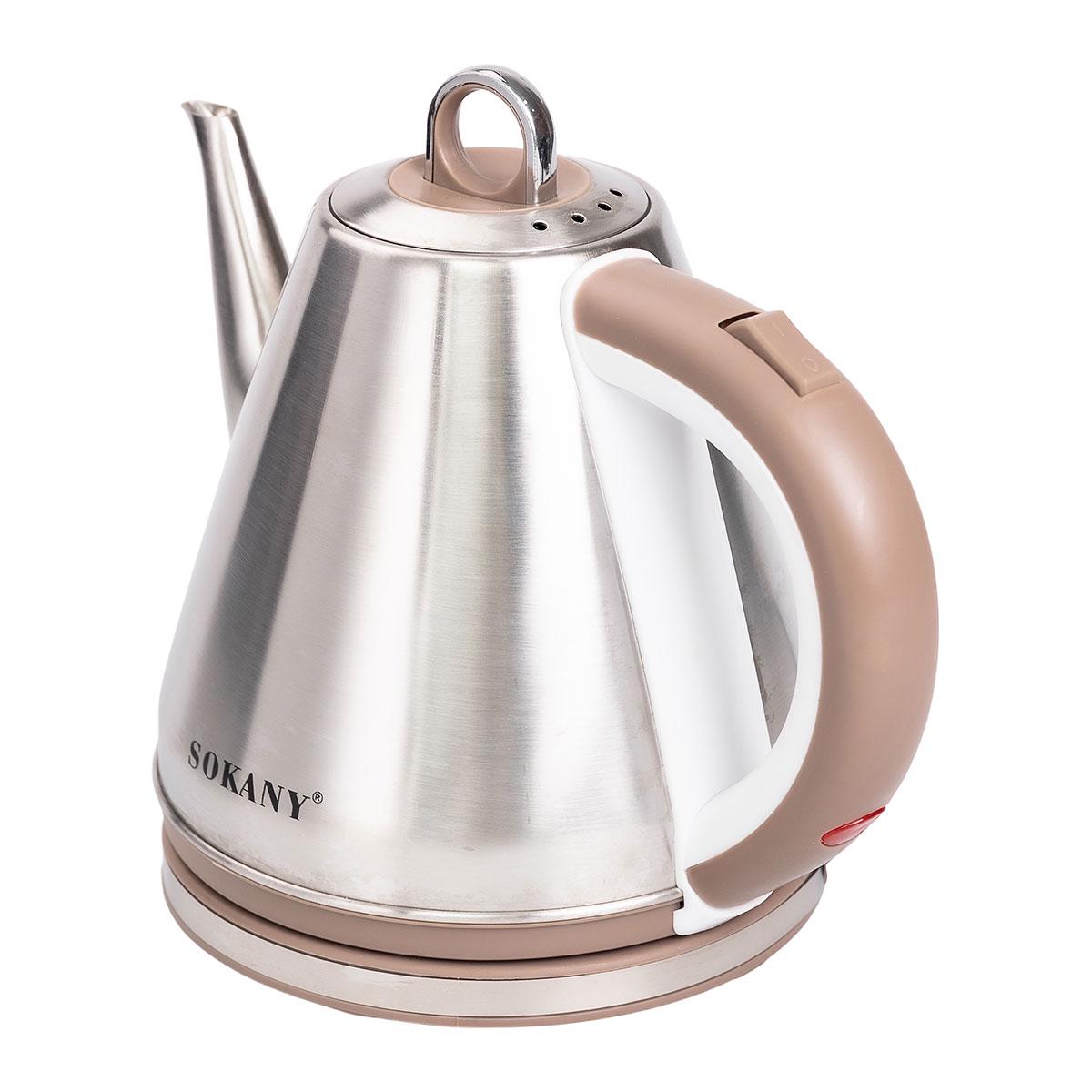 Чайник електричний Sokany дисковий 1100 Вт 1,5 л (5935) - фото 5 Чайник електричний Sokany дисковий 1100 Вт 1,5 л (5935) - фото 5