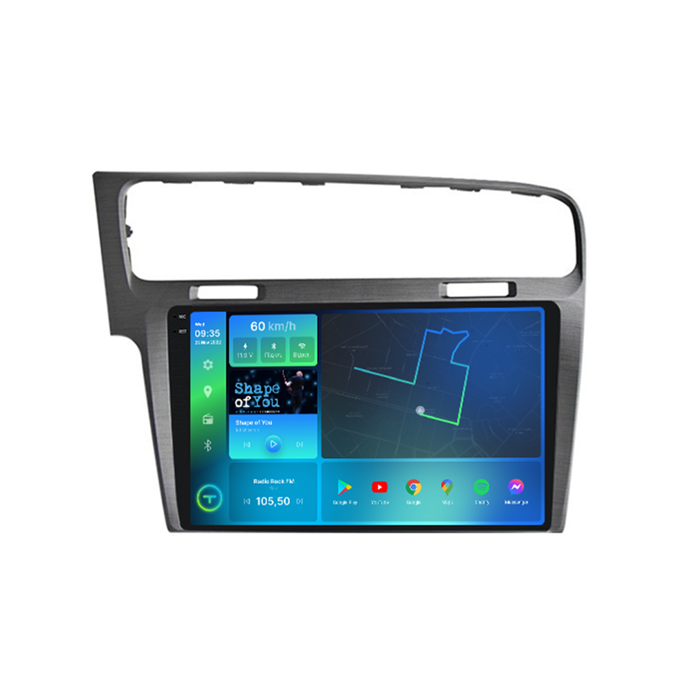 Магнитола штатная Torssen 2K VW Golf 7 grey FL10 4+64Gb 4G Carplay DSP (202306064)