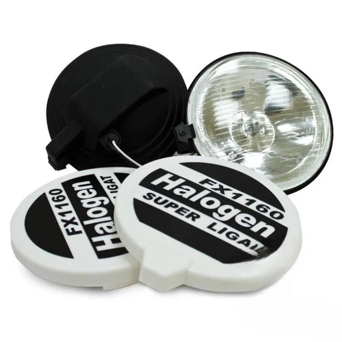 Фара галогеновая/стекло белое 165 мм 2 шт. (LA HY-087B/W(ПУ)