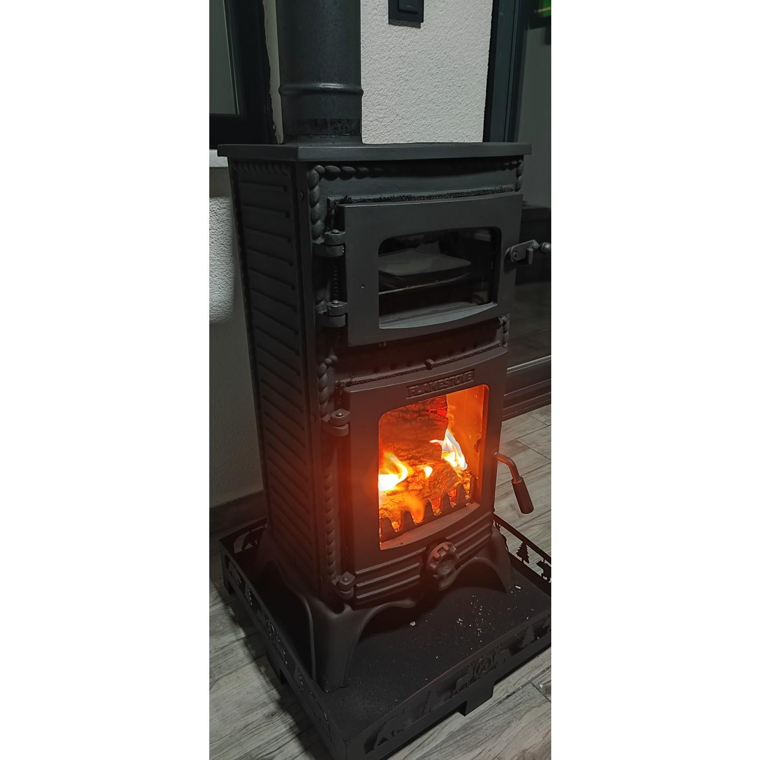 Печь чугунная Flame Stove Major с духовкой (FS-053) - фото 2