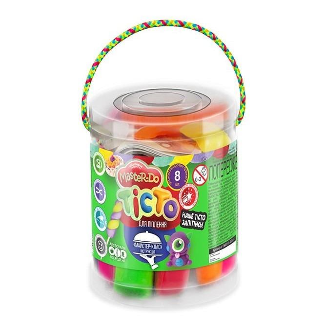 Тесто для лепки Danko toys 8 цв. (TMD-01-07U)