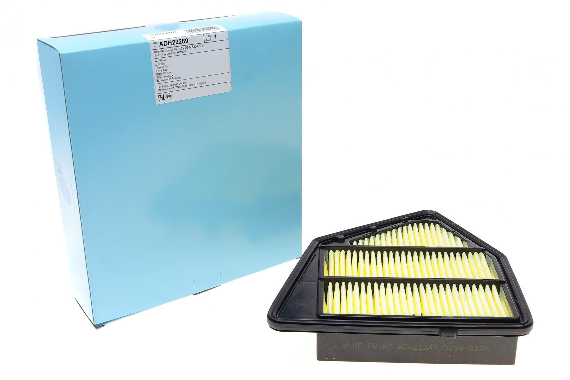 Фильтр воздушный BLUE PRINT для Honda CR-V IV 1,6 i-DTEC 13- (ADH22289)