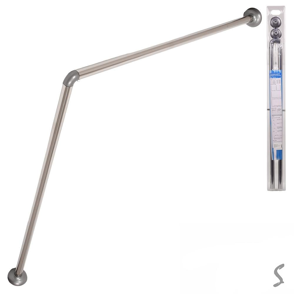 Карниз Г-образный угловой для ванной 80х80 см (R35994) - фото 2 Карниз Г-образный угловой для ванной 80х80 см (R35994) - фото 2