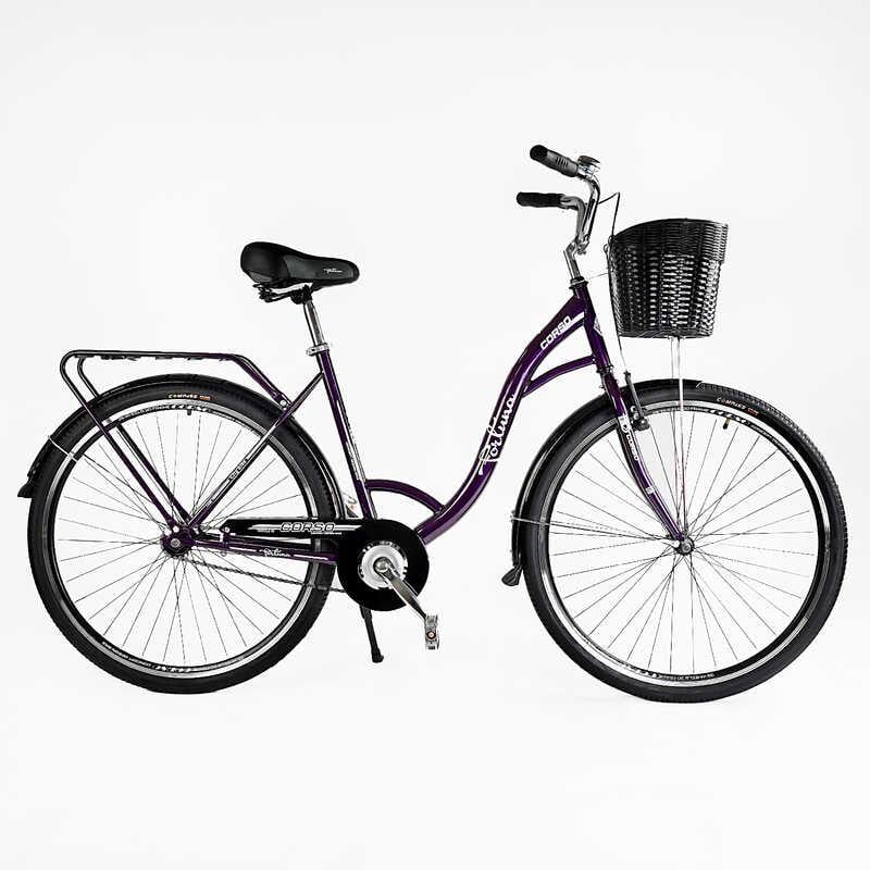 Велосипед Corso 28" Fortuna 2024 Фиолетовый (FR-28077) - фото 1 Велосипед Corso 28" Fortuna 2024 Фиолетовый (FR-28077) - фото 1