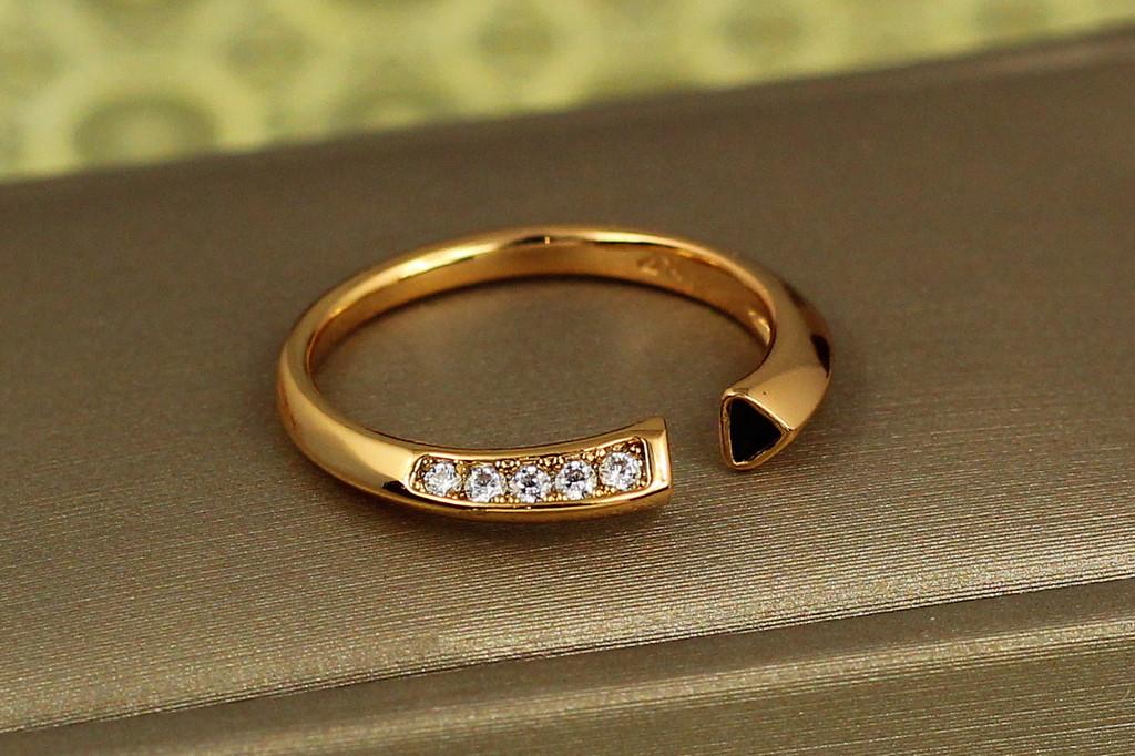 Кольцо Xuping Jewelry Свирель р. 16 Золотистый