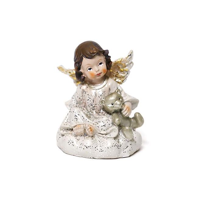 Декоративная статуэтка BonaDi Ангел с медвежонком (492-A15)