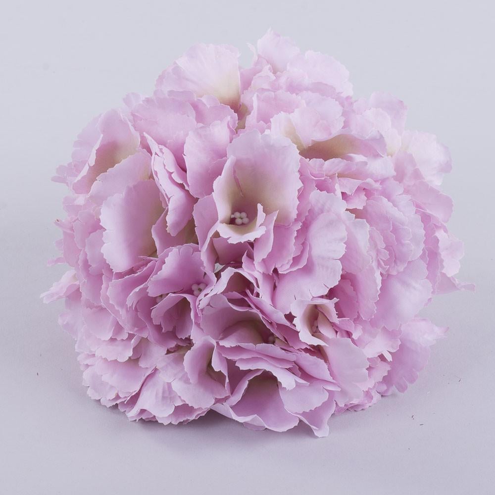 Цветок искусственный Головка гортензии гигант Сиреневый (V20G35)