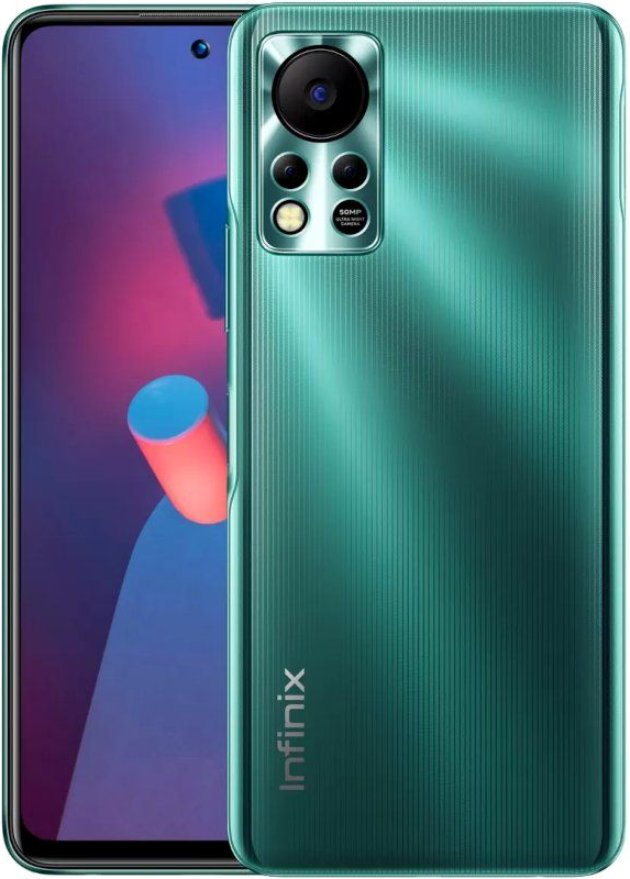 Смартфон Infinix Hot 11S NFC 6/128 Гб Green (1646676236)