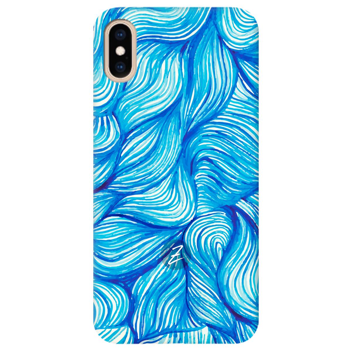 Силиконовый чехол Zorrov для Apple iPhone XS Max - Aquarelle (11210040206052189)