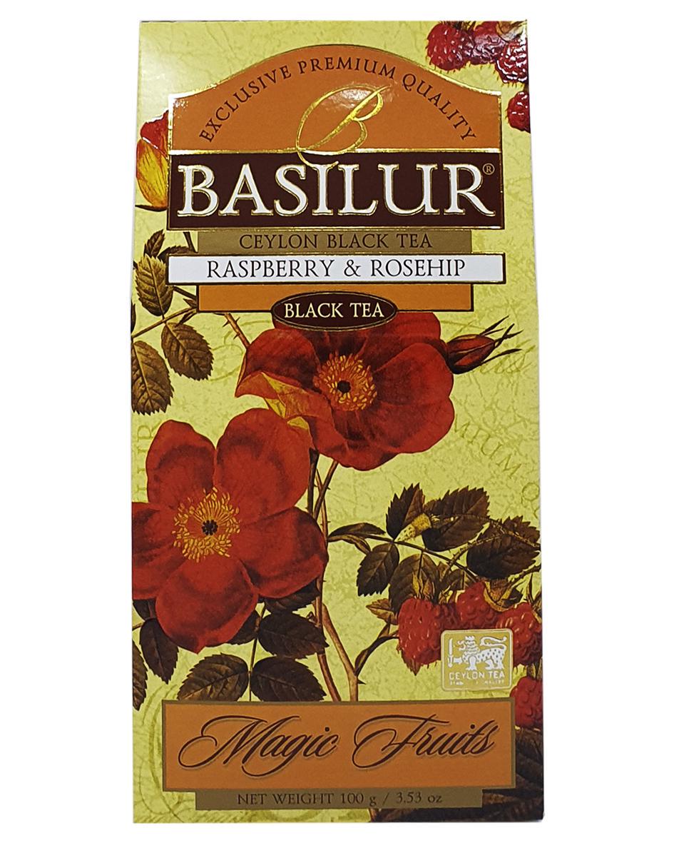 Чай черный Basilur Магические Фрукты Малина и Шиповник 100 г (55872) - фото 2 Чай черный Basilur Магические Фрукты Малина и Шиповник 100 г (55872) - фото 2
