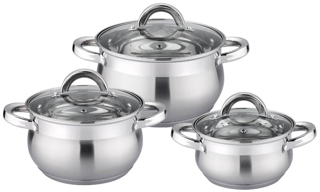 Набор кастрюль Bohmann BH-0519 6 пр. (282955) Набор кастрюль Bohmann BH-0519 6 пр. (282955)