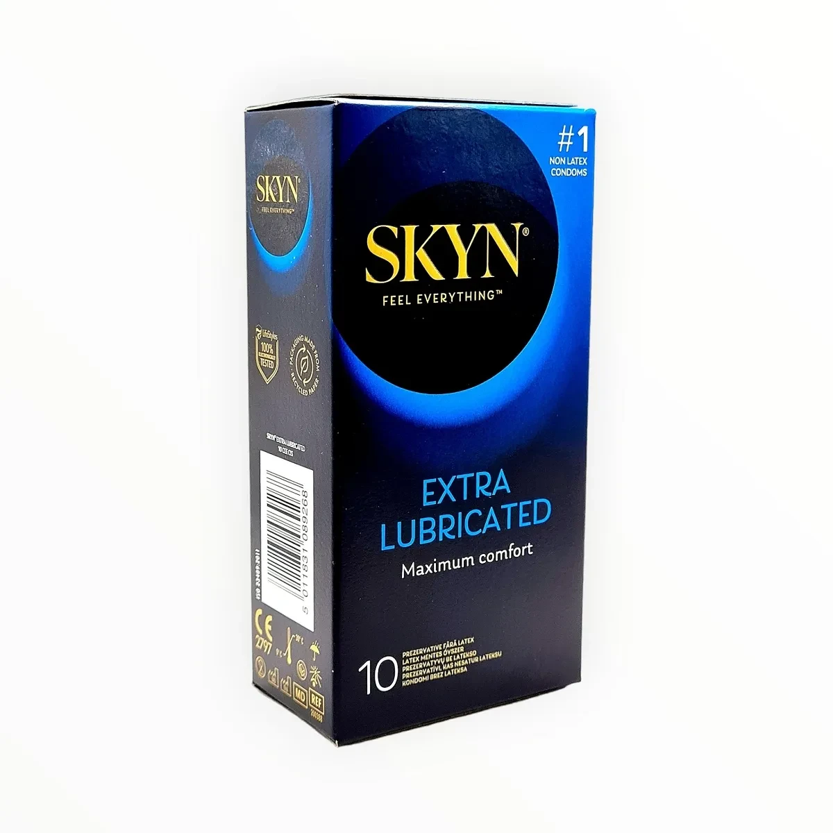 Презервативы SKYN Extra Lube безлатексные 10 шт. - фото 5 Презервативы SKYN Extra Lube безлатексные 10 шт. - фото 5