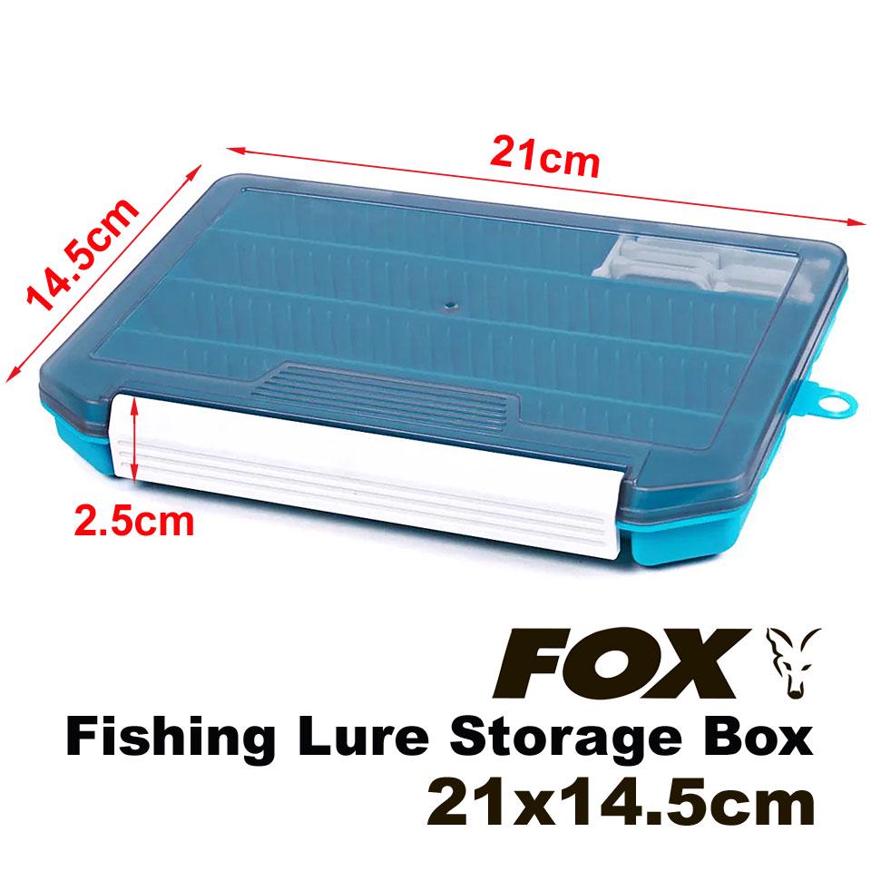 Коробка Fox Fishing Lure Storage Box 21х14.5х2.5 см 158 г Blue (11566113) - фото 2