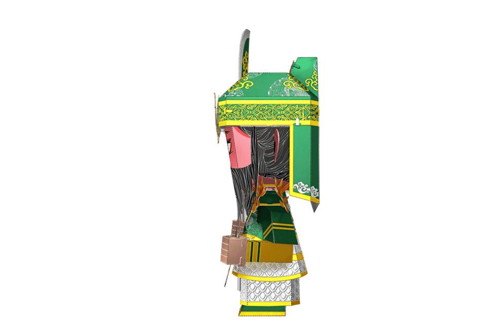 Конструктор Piececool Lagsse'guan yu Q004 коллекционная модель - фото 5 Конструктор Piececool Lagsse'guan yu Q004 коллекционная модель - фото 5