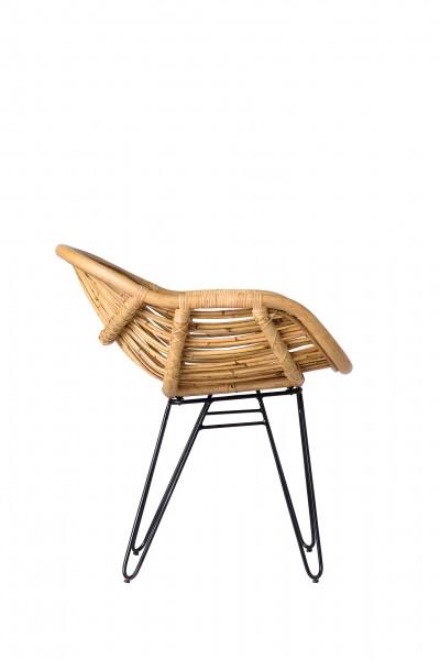 Кресло обеденное из натурального ротанга Светло-коричневый (cr-kn1847) - фото 4 Кресло обеденное из натурального ротанга Светло-коричневый (cr-kn1847) - фото 4